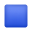 blaues Quadrat-Emoji icon