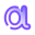 Alpha icon