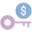 Dólar de dinero icon