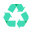 Signo de reciclaje icon