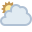 Dia parcialmente nublado icon