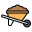 Wheelbarrow icon