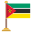 Mozambique Flag icon