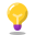 Bombilla globo icon