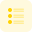 Circle to-do list reminder for enhancing productivity icon