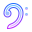 Bass Clef icon