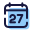 Calendário 27 icon