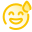 Grinsendes-Gesicht-mit-Schweiß-Symbol icon
