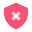 Delete Shield icon