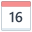 Calendrier 16 icon