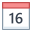 Kalender 16 icon