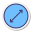 Diameter icon