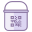 Secchio di vernice con QR icon