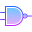 ロジックゲート-NAND icon