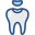 Decayed tooth icon