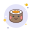 Sushi kawaii icon