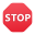 Panneau stop icon