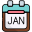 一月 icon
