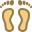 Huellas humanas icon