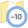 Timezone -10 icon