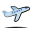 Flugzeug Abflug icon