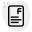 F grade to a exam result certificate icon