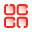 Vierquadrate icon