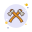 axes croisés icon