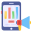Mobile Analytical Marketing icon