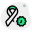 HIV virus logotype isolated on a white background icon