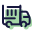 Camion container icon