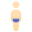 nadador-back-view-pele-tipo-1 icon