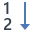 Clasificación numérica icon