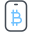 Smartphone Bitcoin icon
