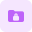 Private security folder isolated in white background icon