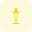 Oscar academy award trophy for arts and entertainment icon