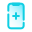 Aplicación móvil médica icon