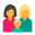 famiglia-due-donne-tipo-pelle-2 icon