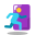 Notausgangsschild icon