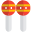 Music instrument with rattling sound effect by Maracas icon