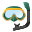 Tauchermaske icon