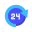 최근 24 시간 icon