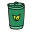 cesto de basura icon