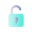 Unlocked Padlock icon