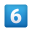 Кнопка цифра 6 icon