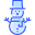 Boneco de neve icon