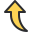 Upward icon