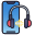 Phone Wireless Headphones icon