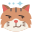 Smirking cat icon