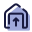 Porta da garagem aberta icon